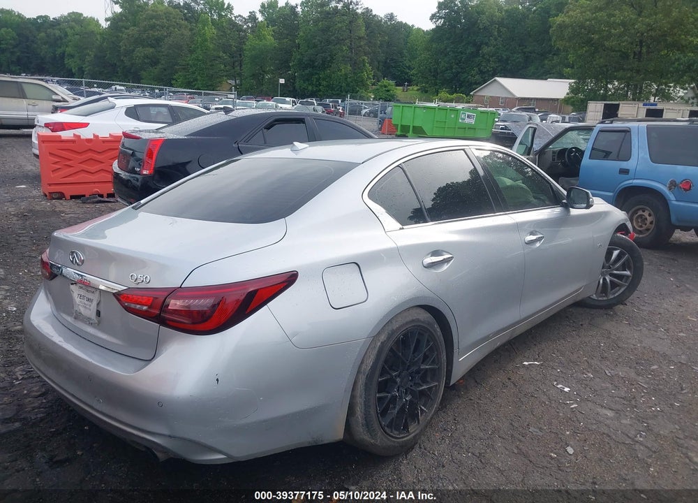 2018 INFINITI Q50 3.0T LUXE VIN: JN1EV7APXJM357551