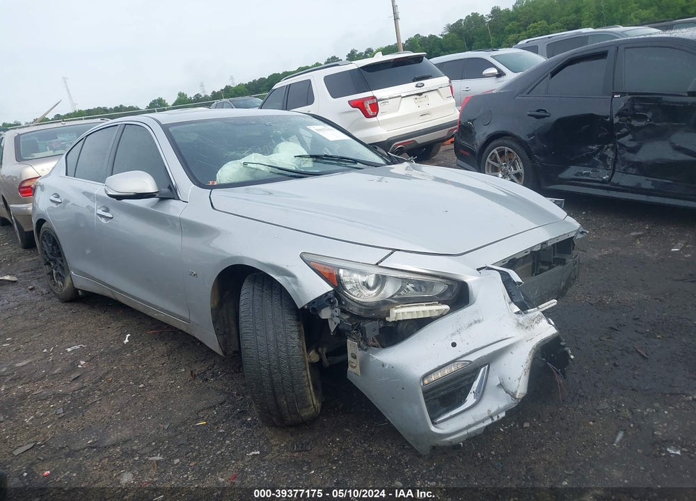 2018 INFINITI Q50 3.0T LUXE VIN: JN1EV7APXJM357551