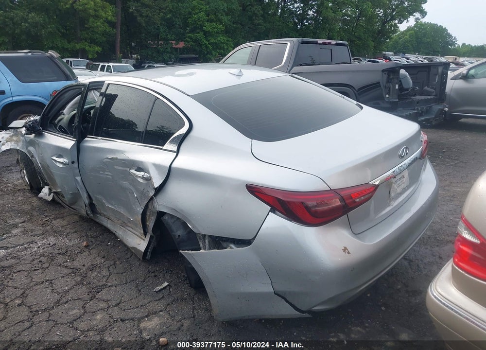 2018 INFINITI Q50 3.0T LUXE VIN: JN1EV7APXJM357551