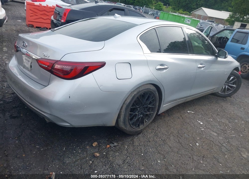 2018 INFINITI Q50 3.0T LUXE VIN: JN1EV7APXJM357551