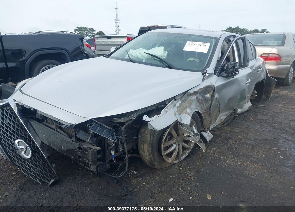 2018 INFINITI Q50 3.0T LUXE VIN: JN1EV7APXJM357551