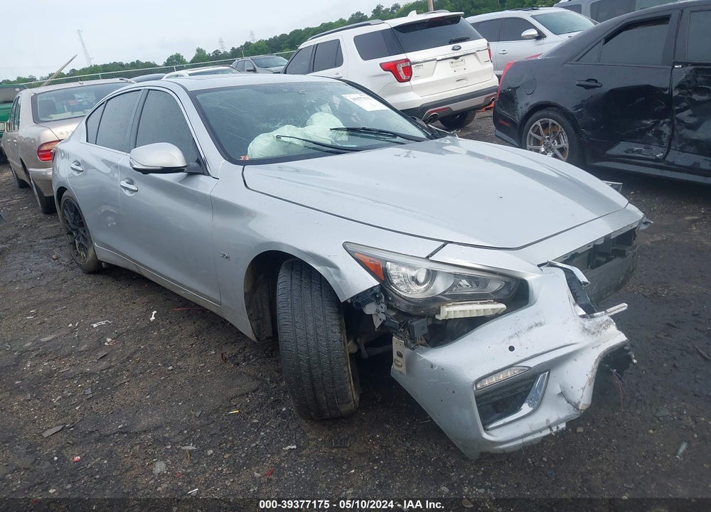 2018 INFINITI Q50 3.0T LUXE VIN: JN1EV7APXJM357551
