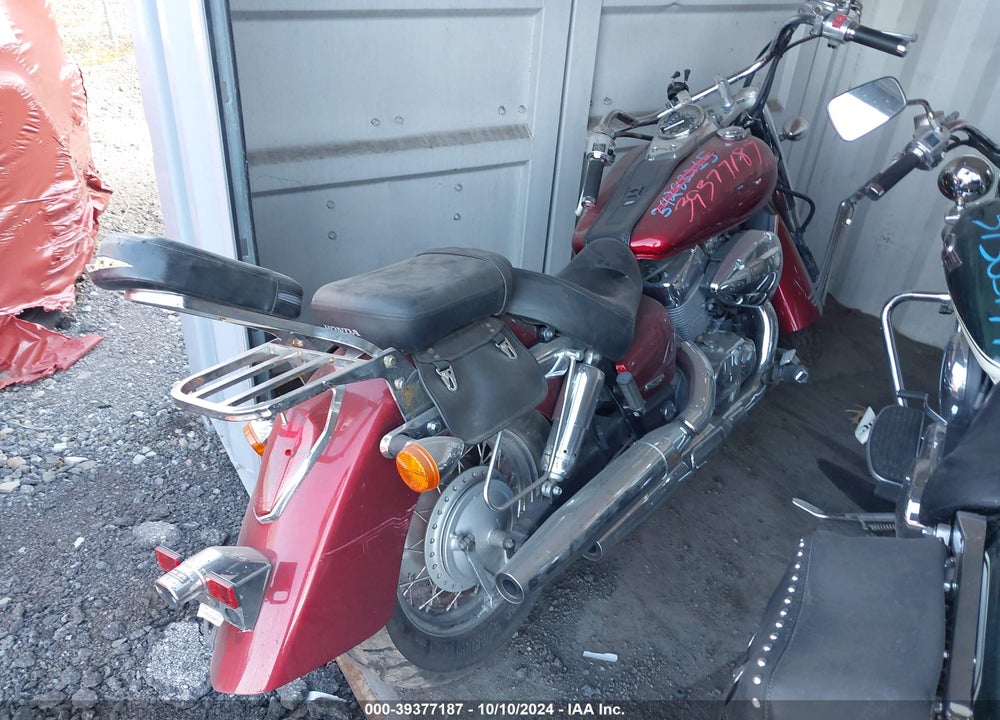 2008 HONDA VT750 C VIN: JH2RC50038M400366