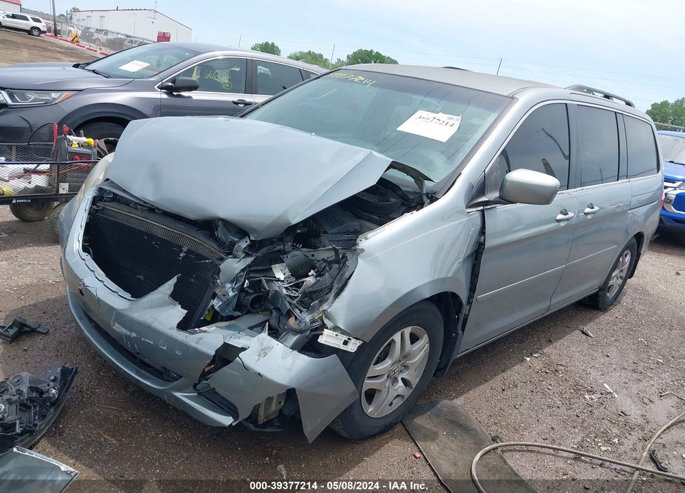 2006 HONDA ODYSSEY EX VIN: 5FNRL38446B075589