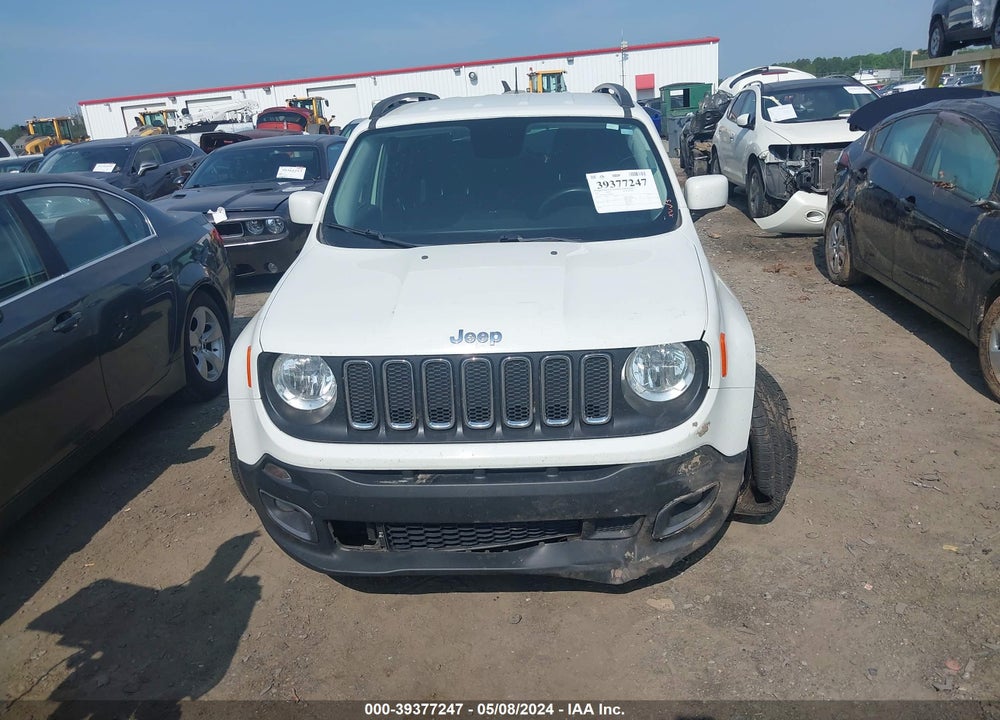 2015 JEEP RENEGADE LATITUDE VIN: ZACCJABT2FPB34468