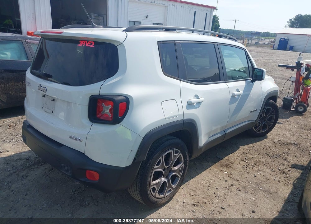 2015 JEEP RENEGADE LATITUDE VIN: ZACCJABT2FPB34468