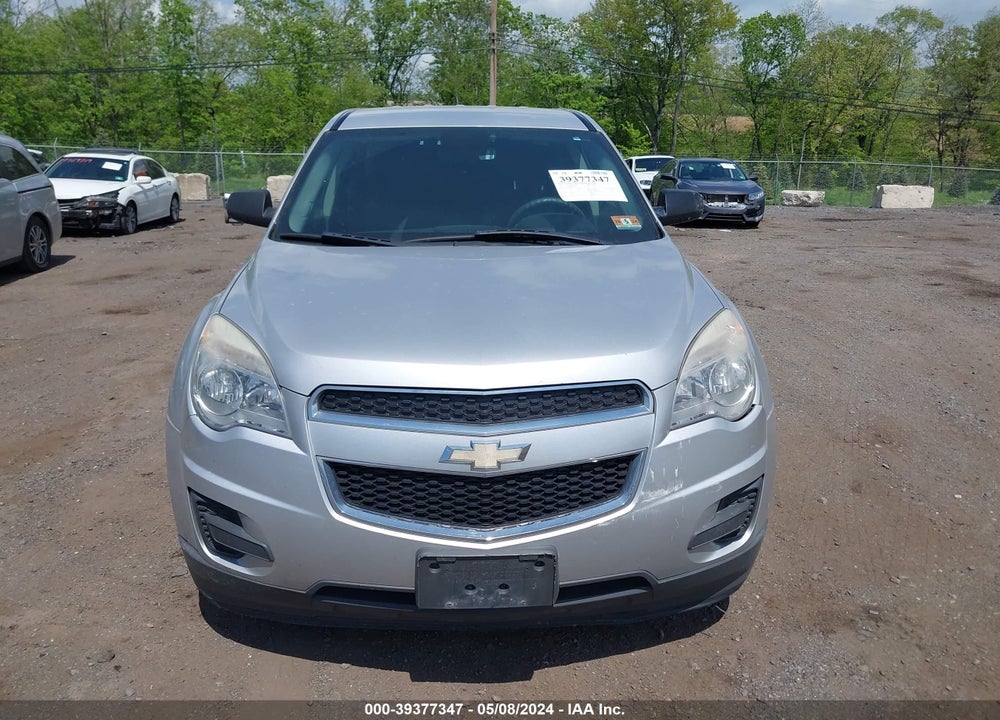 2012 CHEVROLET EQUINOX LS VIN: 2GNALBEK3C6371593