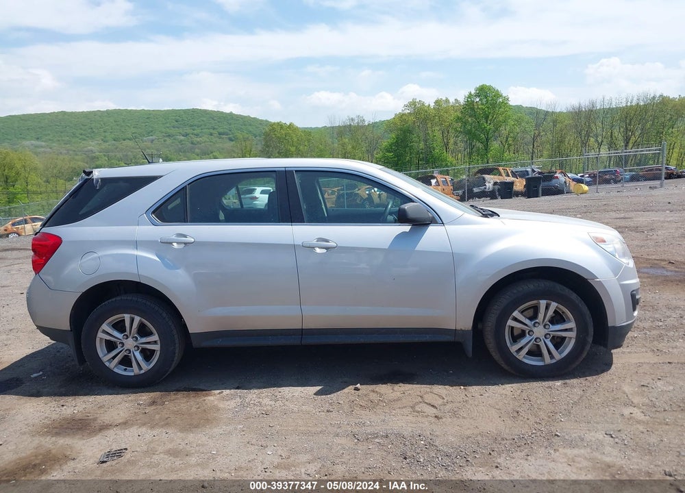 2012 CHEVROLET EQUINOX LS VIN: 2GNALBEK3C6371593
