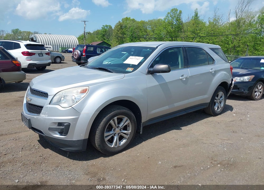 2012 CHEVROLET EQUINOX LS VIN: 2GNALBEK3C6371593