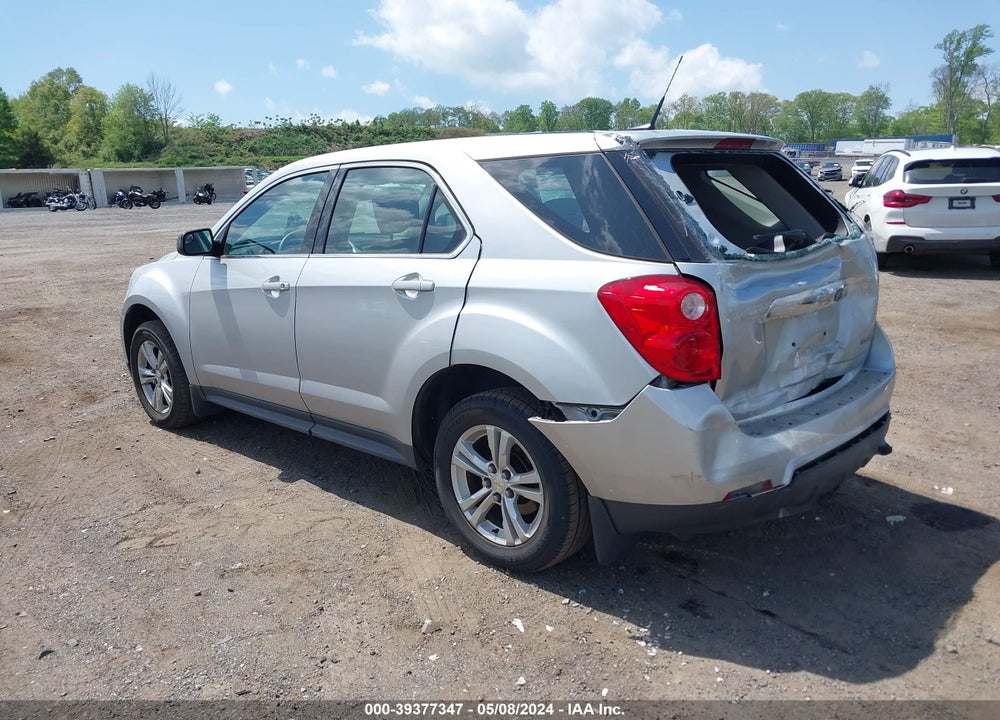 2012 CHEVROLET EQUINOX LS VIN: 2GNALBEK3C6371593