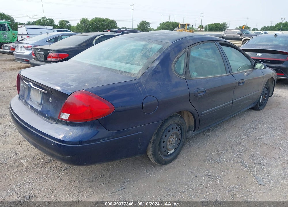 2002 FORD TAURUS SE VIN: 1FAFP53U72A105901