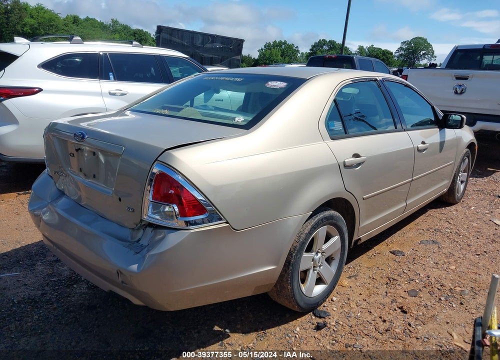 2007 FORD FUSION VIN: 3FAHP07Z57R123635