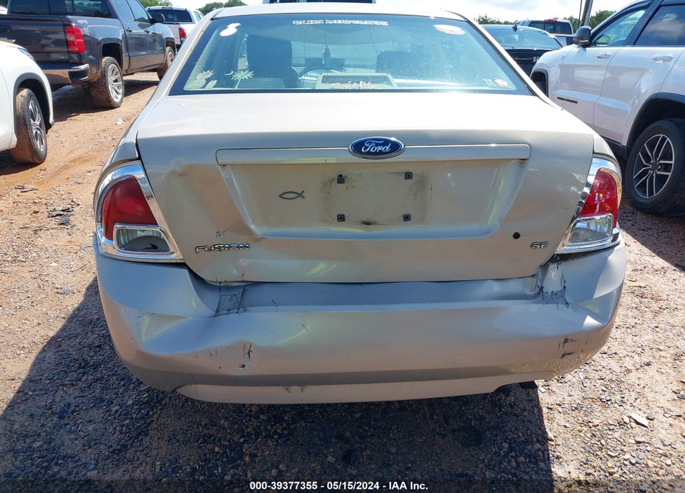 2007 FORD FUSION VIN: 3FAHP07Z57R123635