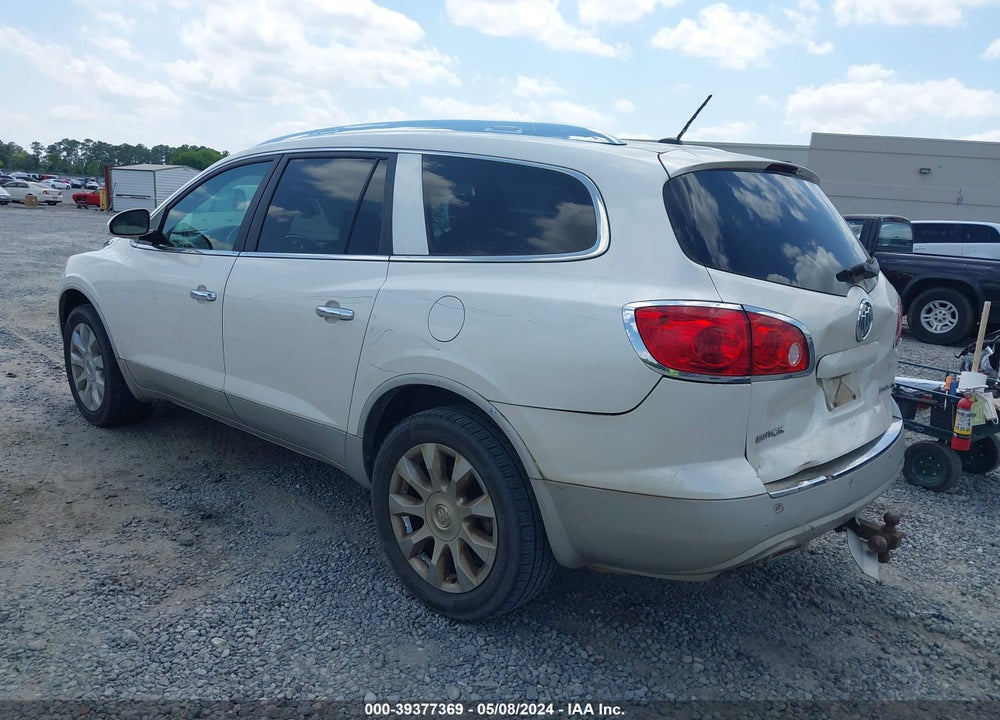 2012 BUICK ENCLAVE PREMIUM VIN: 5GAKRDED2CJ237672