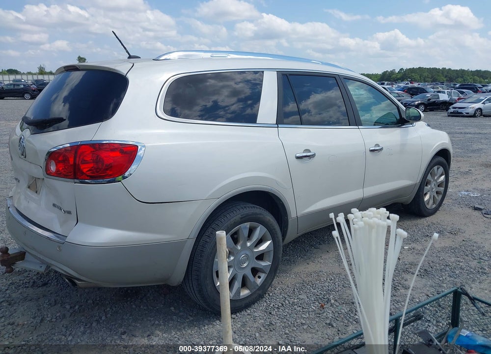 2012 BUICK ENCLAVE PREMIUM VIN: 5GAKRDED2CJ237672