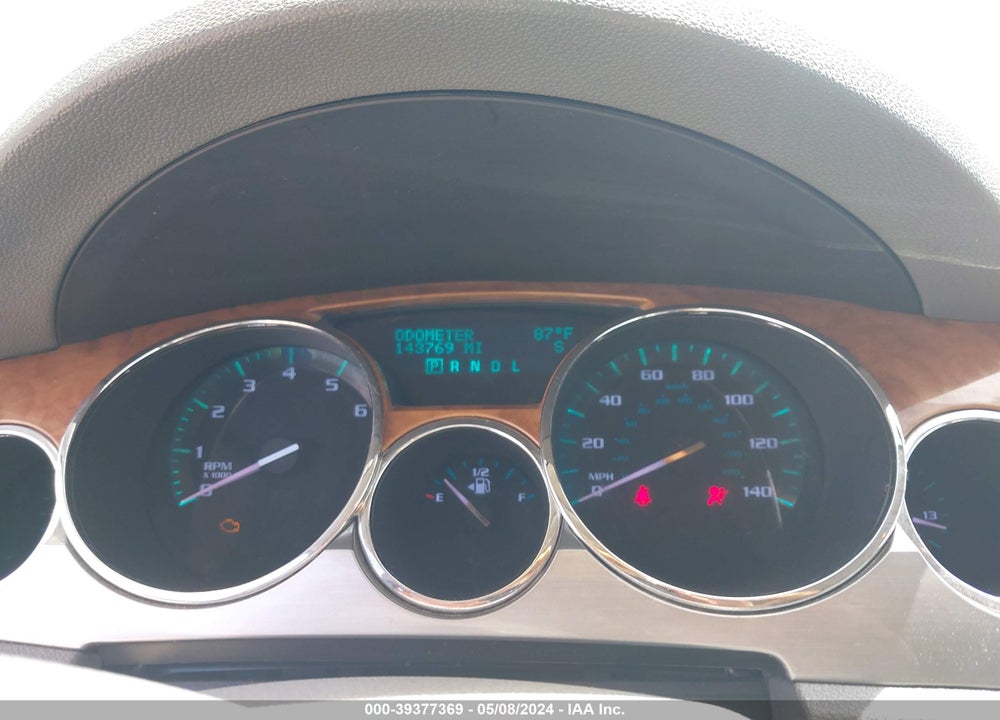2012 BUICK ENCLAVE PREMIUM VIN: 5GAKRDED2CJ237672