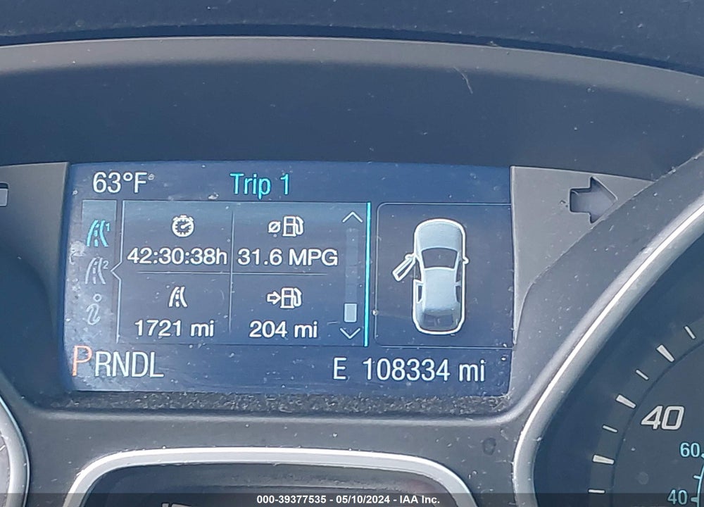 2014 FORD FOCUS SE VIN: 1FADP3F22EL305129