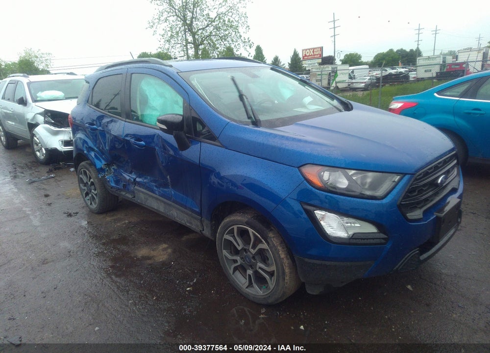 2019 FORD ECOSPORT SES VIN: MAJ6S3JL9KC255588