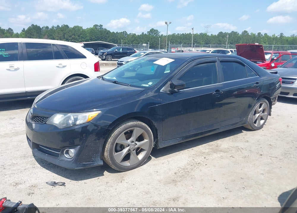 2012 TOYOTA CAMRY SE V6 VIN: 4T1BK1FK2CU009342