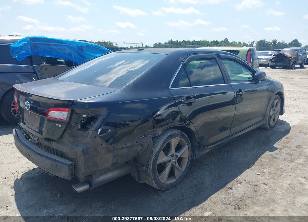 2012 TOYOTA CAMRY SE V6 VIN: 4T1BK1FK2CU009342