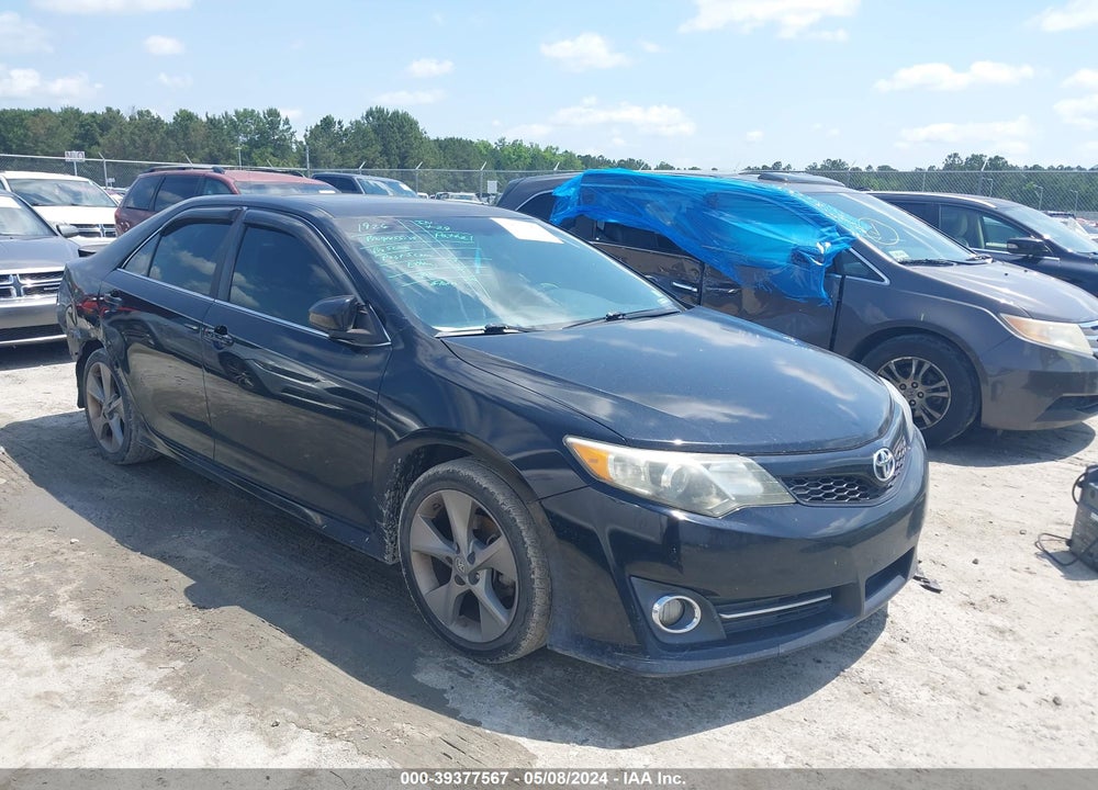 2012 TOYOTA CAMRY SE V6 VIN: 4T1BK1FK2CU009342