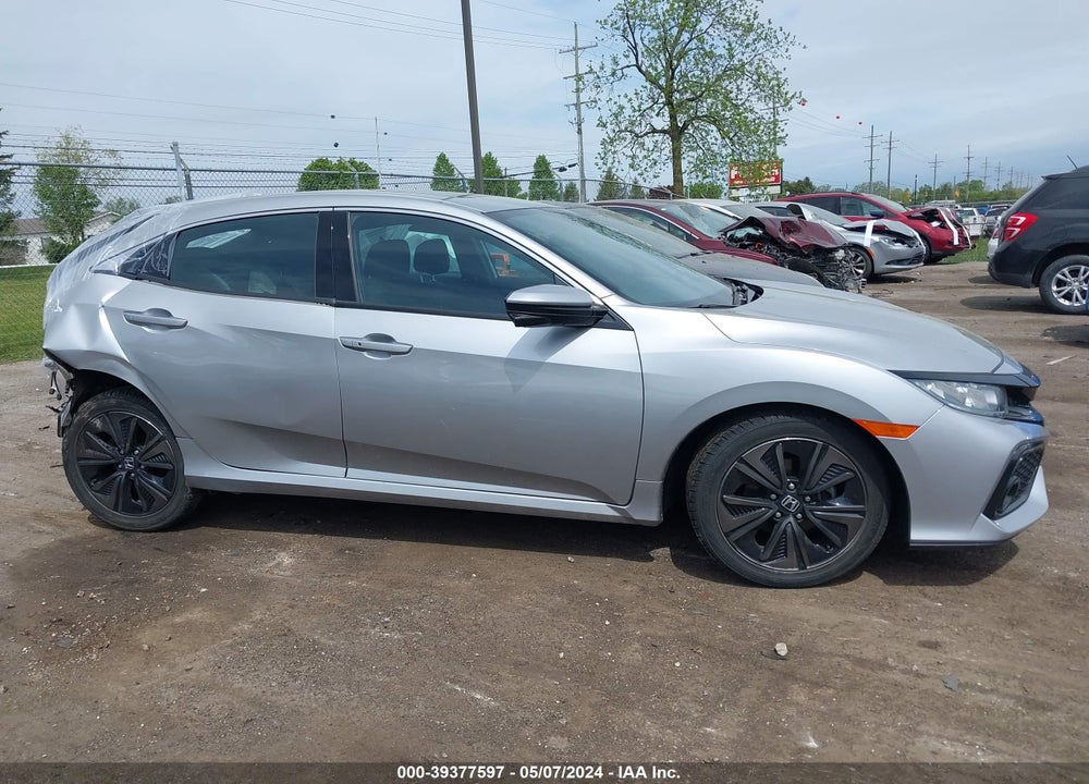 2019 HONDA CIVIC EX VIN: SHHFK7H6XKU222506