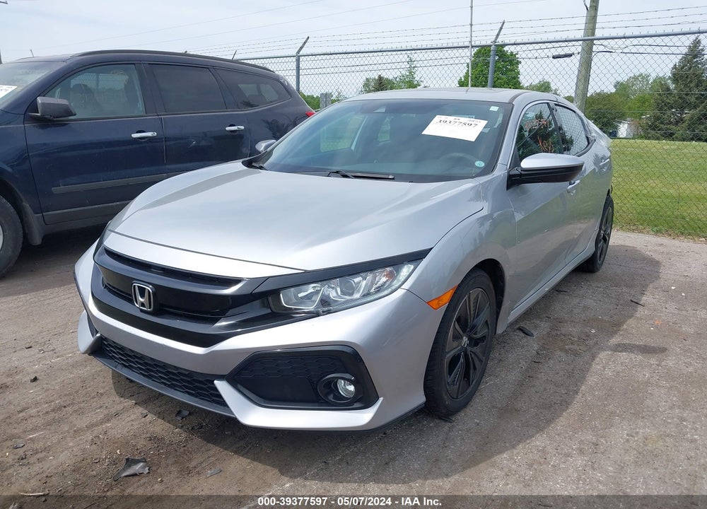 2019 HONDA CIVIC EX VIN: SHHFK7H6XKU222506