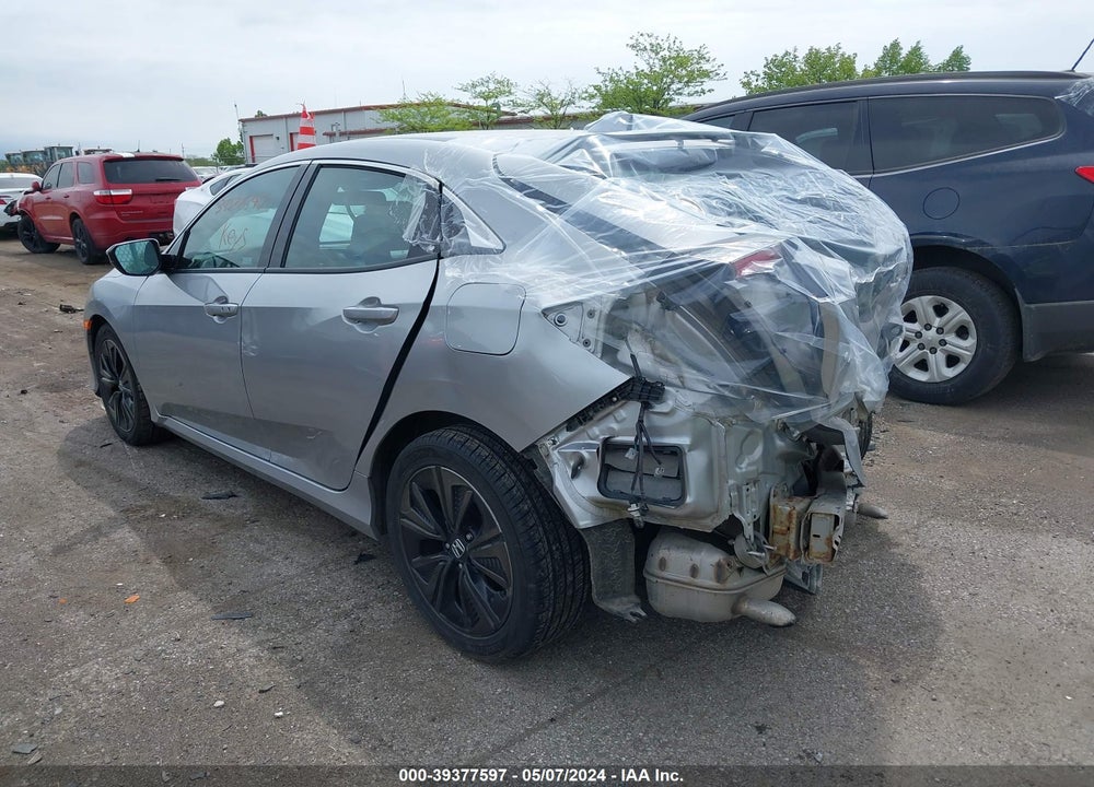 2019 HONDA CIVIC EX VIN: SHHFK7H6XKU222506
