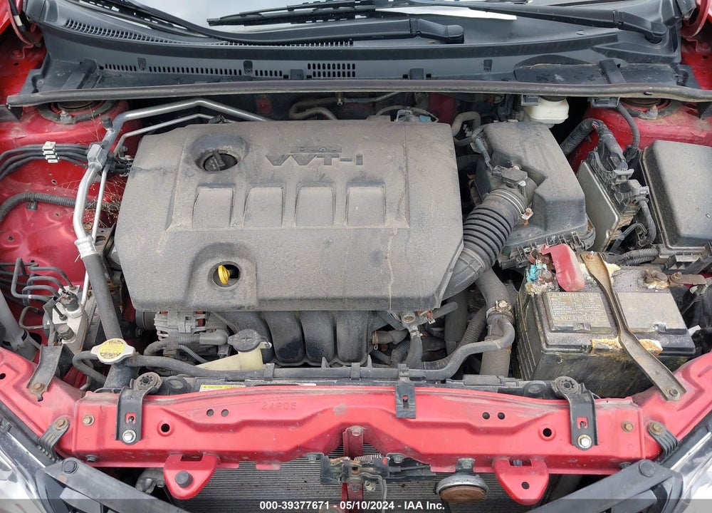 2014 TOYOTA COROLLA S PLUS VIN: 5YFBURHE2EP000483