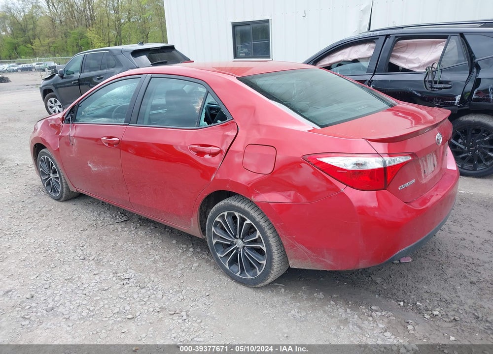2014 TOYOTA COROLLA S PLUS VIN: 5YFBURHE2EP000483