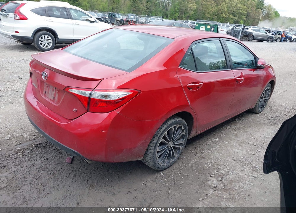 2014 TOYOTA COROLLA S PLUS VIN: 5YFBURHE2EP000483