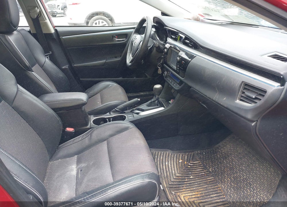 2014 TOYOTA COROLLA S PLUS VIN: 5YFBURHE2EP000483