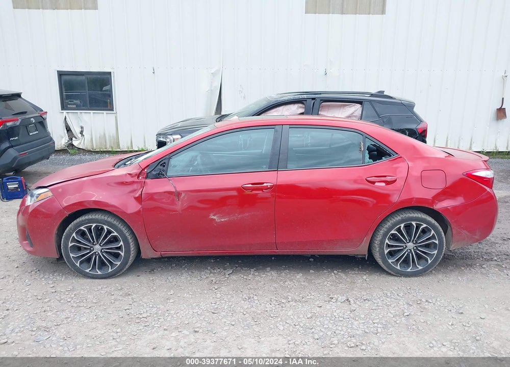 2014 TOYOTA COROLLA S PLUS VIN: 5YFBURHE2EP000483