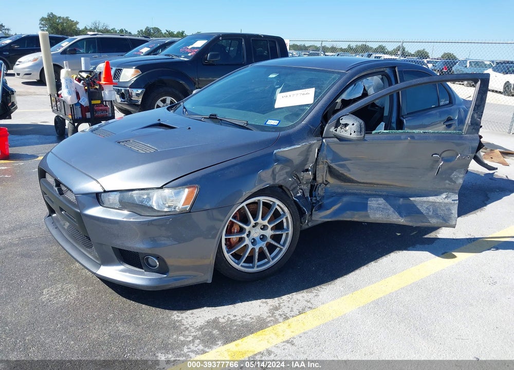 2010 MITSUBISHI LANCER EVOLUTION VIN: JA32W8FV4AU006806
