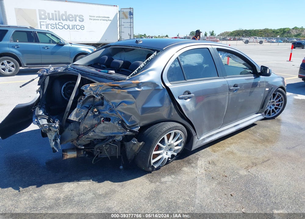 2010 MITSUBISHI LANCER EVOLUTION VIN: JA32W8FV4AU006806