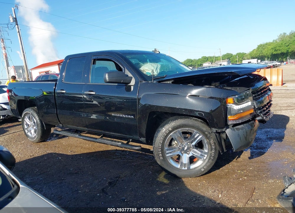 2018 CHEVROLET SILVERADO 1500 CUSTOM VIN: 1GCRCPEH5JZ109962