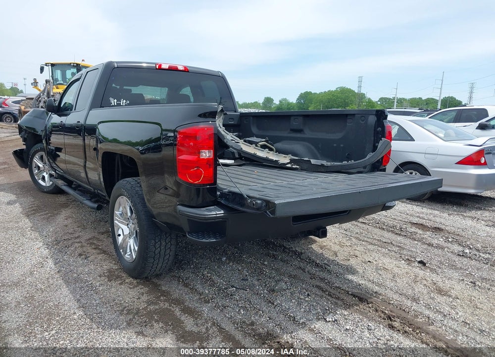 2018 CHEVROLET SILVERADO 1500 CUSTOM VIN: 1GCRCPEH5JZ109962