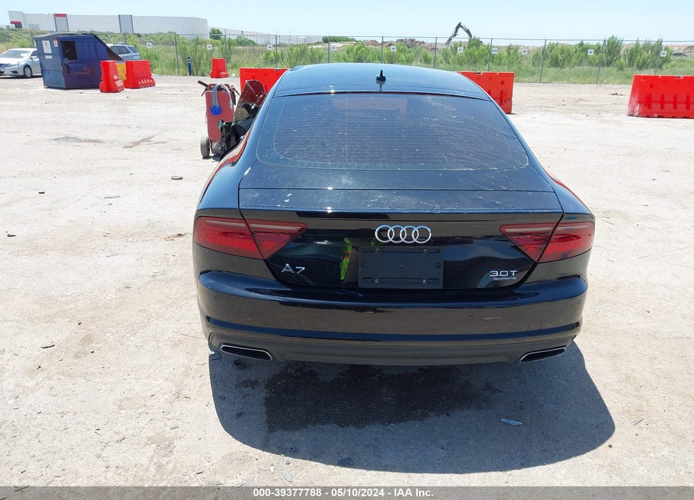 2016 AUDI A7 3.0T PREMIUM PLUS VIN: WAUWGAFC0GN073408