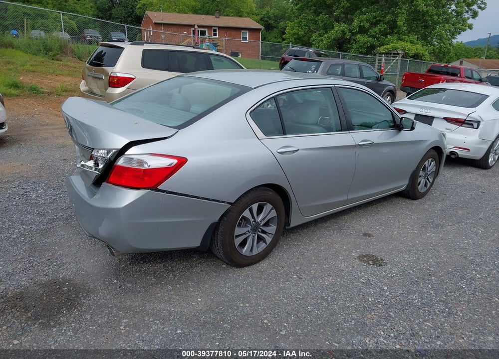2014 HONDA ACCORD LX VIN: 1HGCR2F37EA160735