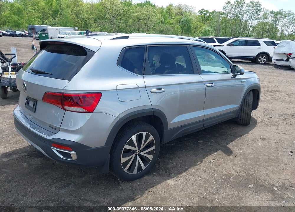 2022 VOLKSWAGEN TAOS VIN: 3VVLX7B27NM090222