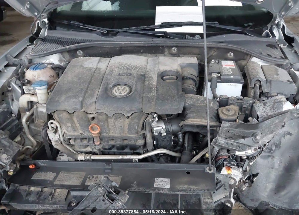 2012 VOLKSWAGEN PASSAT 2.5L S VIN: 1VWAH7A36CC018789