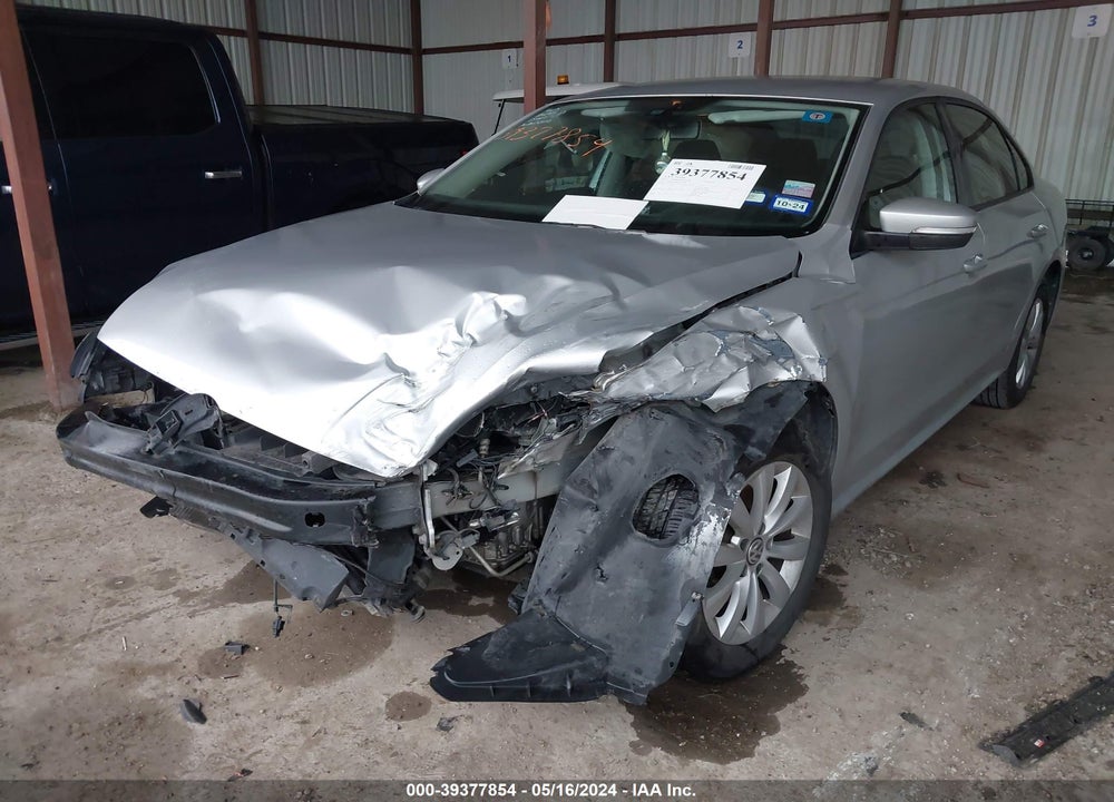 2012 VOLKSWAGEN PASSAT 2.5L S VIN: 1VWAH7A36CC018789
