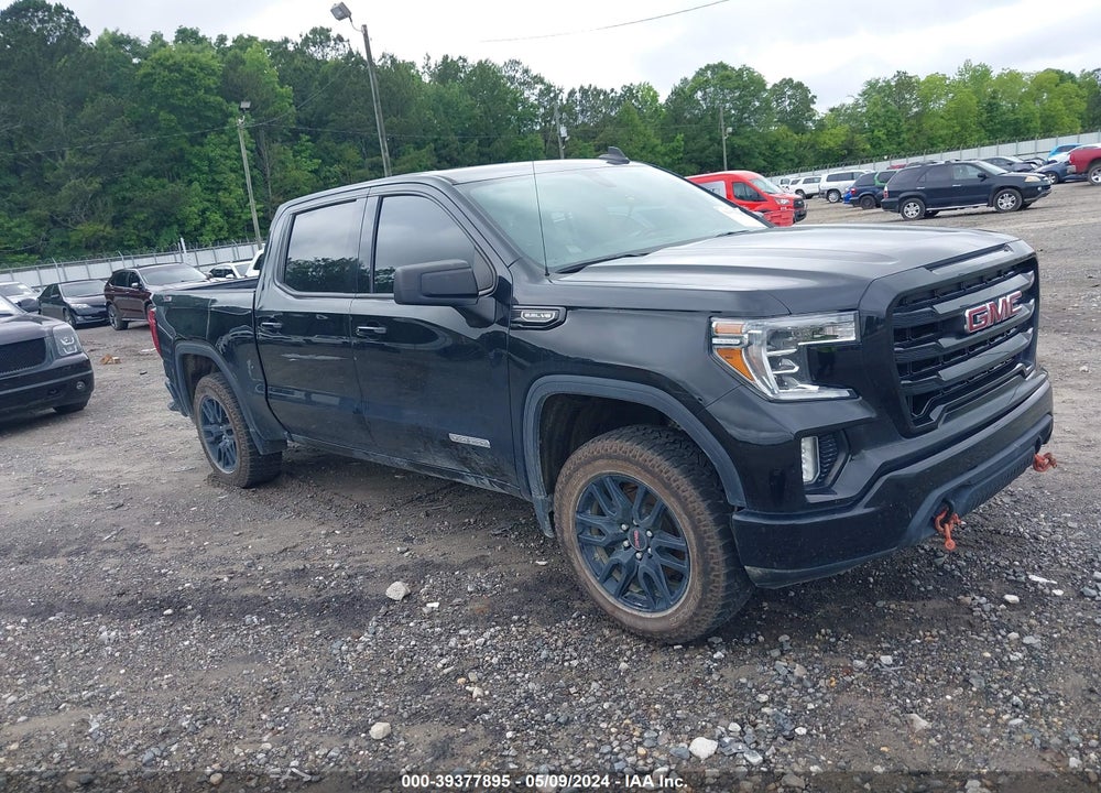 2020 GMC SIERRA 1500 4WD SHORT BOX ELEVATION VIN: 3GTU9CED2LG414093