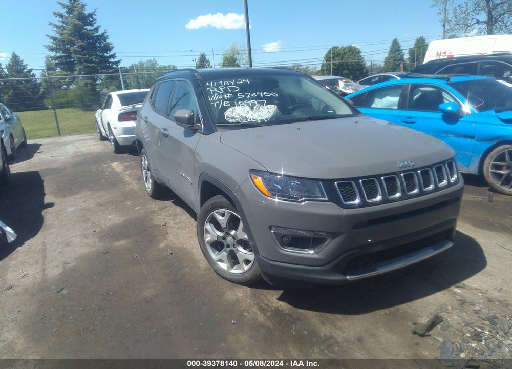 2021 JEEP COMPASS LIMITED 4X4 VIN: 3C4NJDCB4MT576450