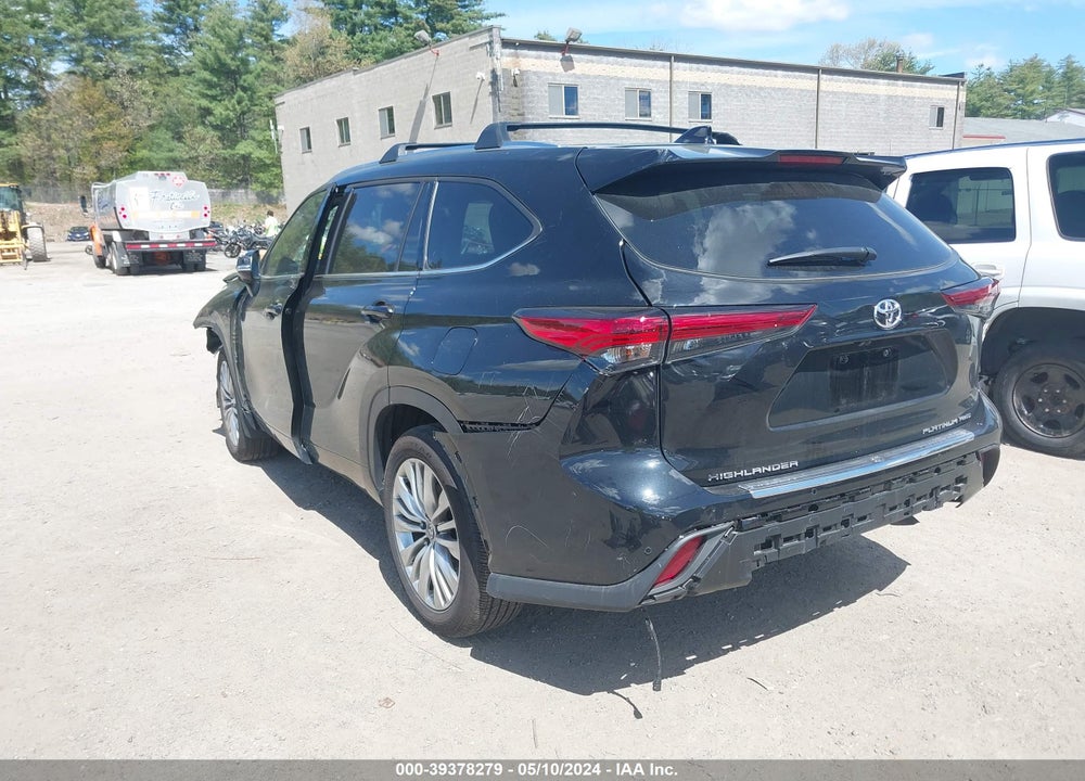 2023 TOYOTA HIGHLANDER PLATINUM VIN: 5TDKDRBH9PS519432
