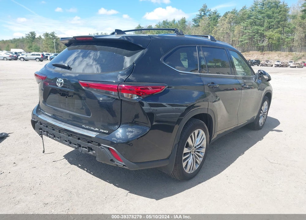 2023 TOYOTA HIGHLANDER PLATINUM VIN: 5TDKDRBH9PS519432