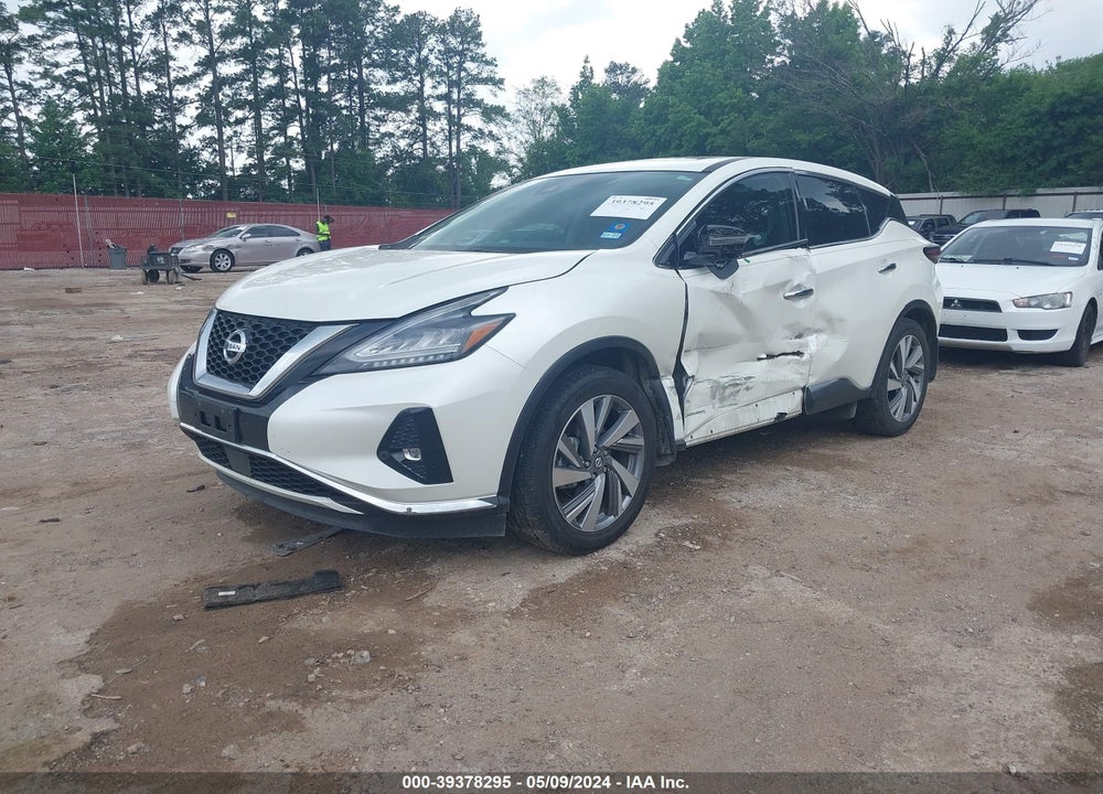 2021 NISSAN MURANO SL FWD VIN: 5N1AZ2CJ3MC103830