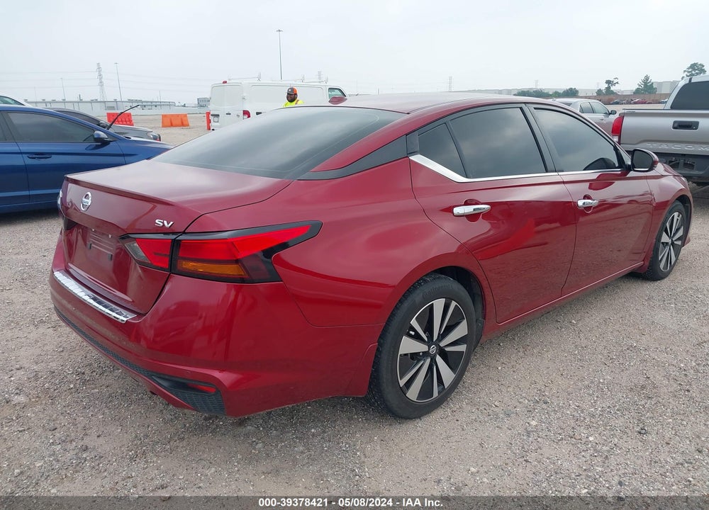 2022 NISSAN ALTIMA SV FWD VIN: 1N4BL4DV4NN392686