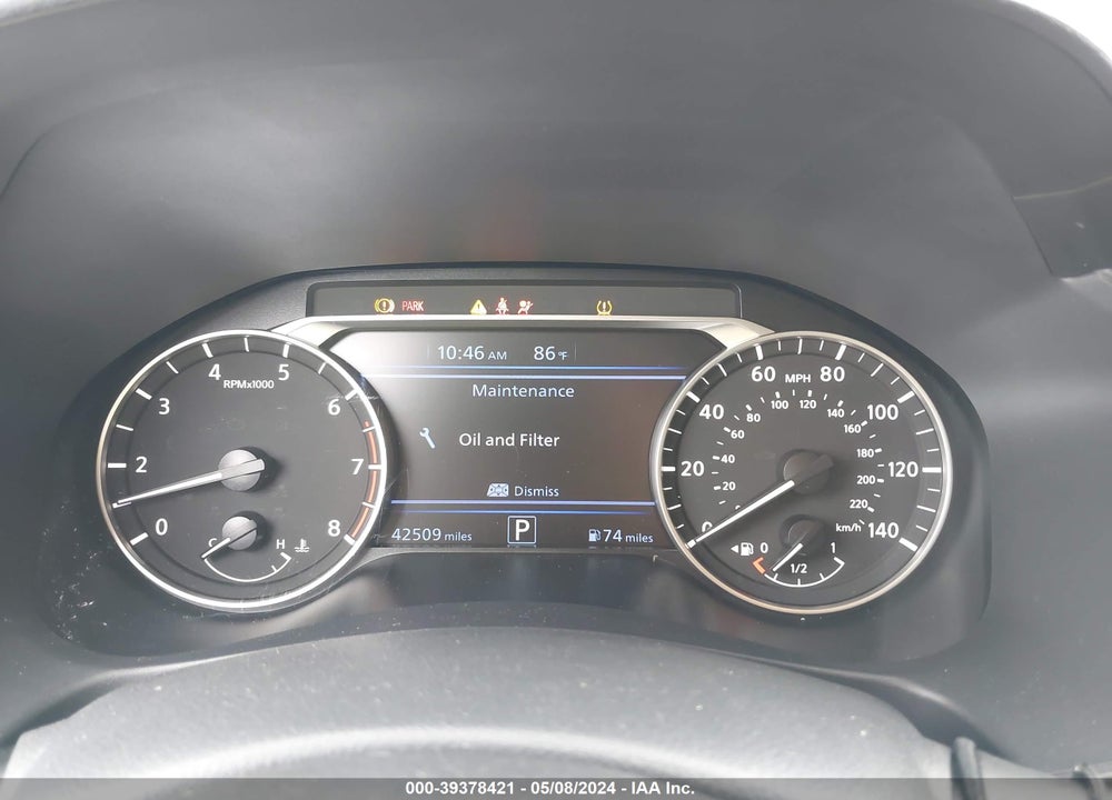 2022 NISSAN ALTIMA SV FWD VIN: 1N4BL4DV4NN392686