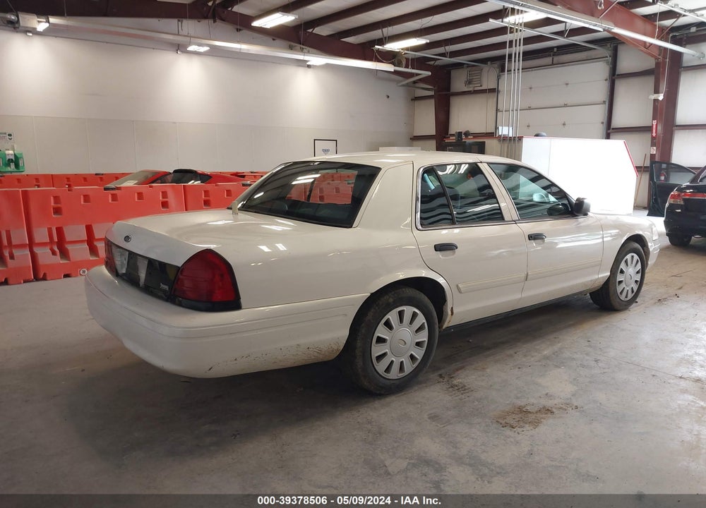 2009 FORD CROWN VICTORIA POLICE/POLICE INTERCEPTOR VIN: 2FAHP71V29X109047